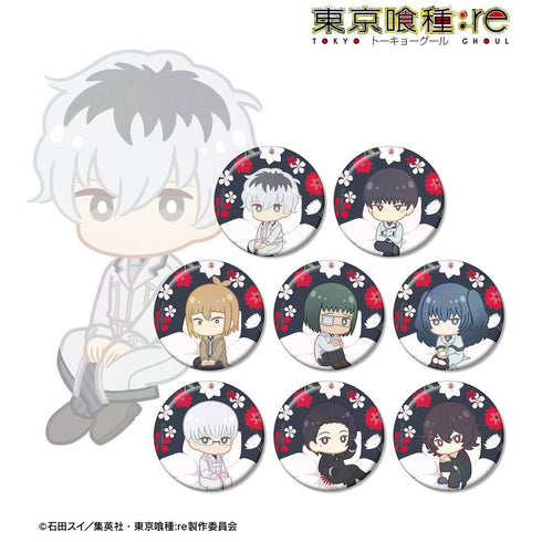 『東京喰種トーキョーグール:re』トレーディング Botania 缶バッジ(単位/BOX)